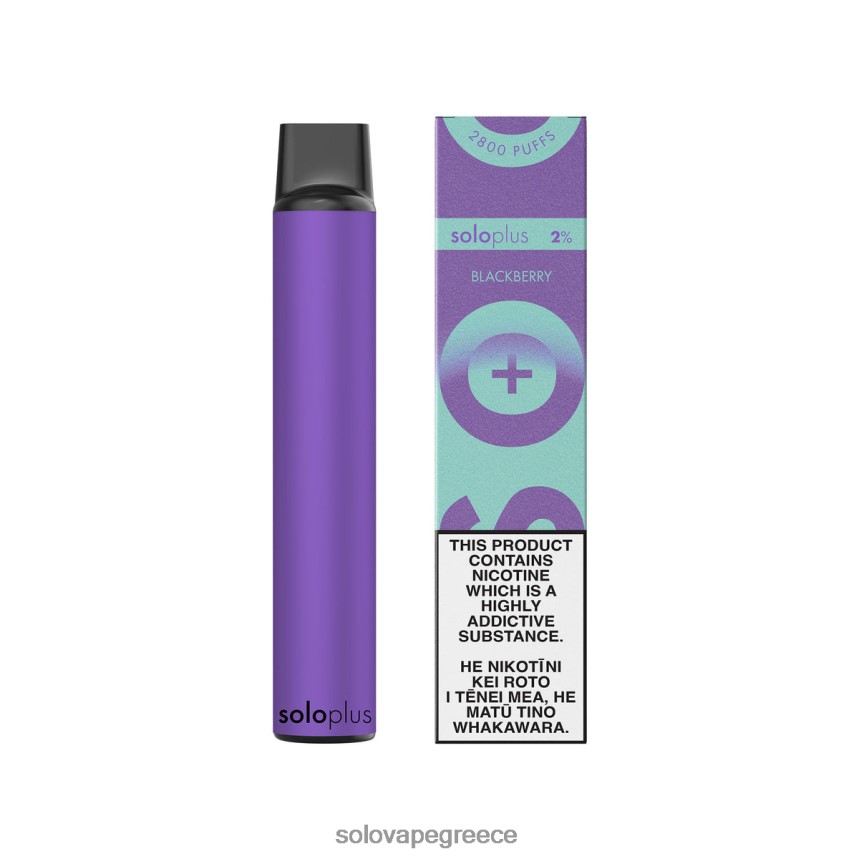 Solo Vape Greece - Solo Plus συλλογή ατμού μίας χρήσης βατόμουρο 44D40638