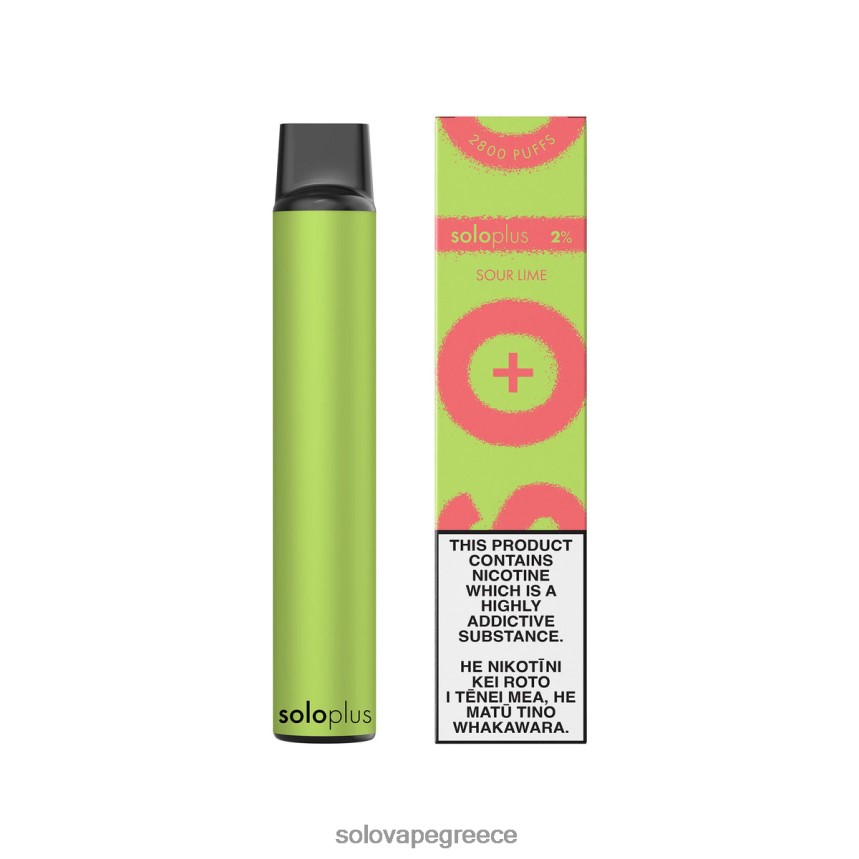 Solo Vape Ελλάδα - Solo Plus ατμός μιας χρήσης ξινολάιμ 44D40634